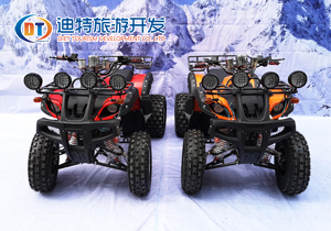 大型雪地公牛車